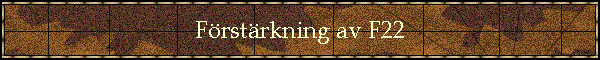 Frstrkning av F22